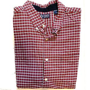 Chaps 100% Cotton Button Down